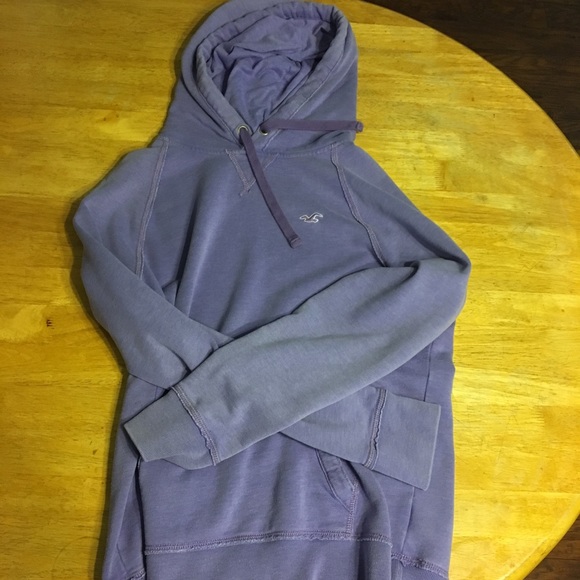 hollister purple hoodie